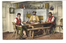 Appenzeller Bauernstube (AI) - Kartenspiel Jassen - Weissbad