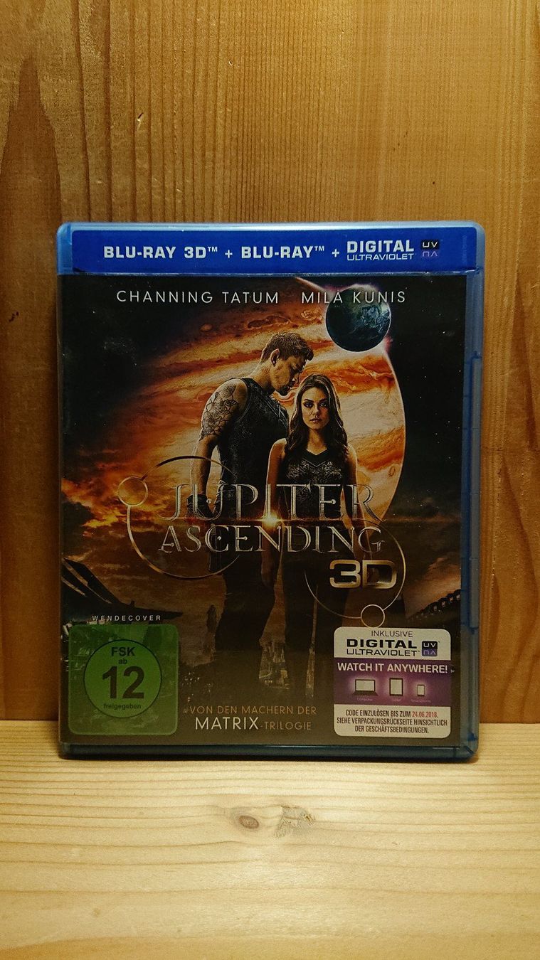 Alle DVDs: JUPITER ASCENDING in 3D Blu-Ray mit Channing Tatum – Gebraucht aus Wilderswil von Exebub