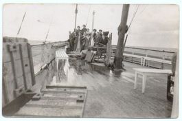 Sturm auf einem SCHIFF belebt