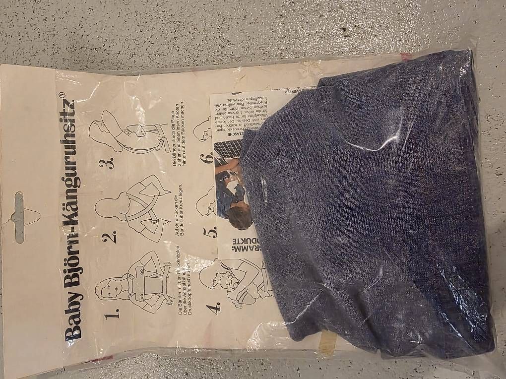 Marsupi portabebè: Baby-Björn Kängurutragesitz – Usato da Dübendorf venduto da ZuluStiefel 1