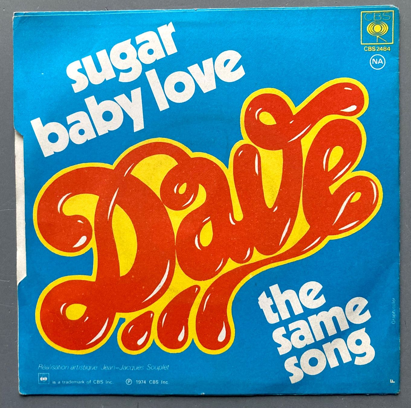 Dischi in vinile: DAVE - SUGAR BABY LOVE / THE SAME SONG – Usato da Poliez-Pittet venduto da Newtown-Records 1