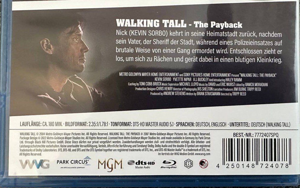 Tutti i DVDs: Walking Tall mit Dwayne Johnson & The Payback – Usato da Beringen venduto da Mantafisch1 3