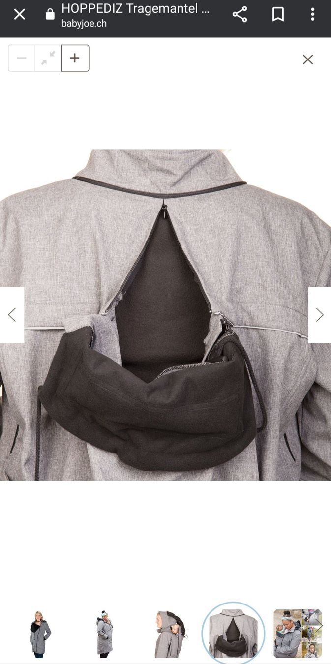 Cappotti: HOPPEDIZ Tragemantel 4-in-1 Softshell grau – Nuovo (secondo la descrizione) da Zweidlen venduto da VG159 4