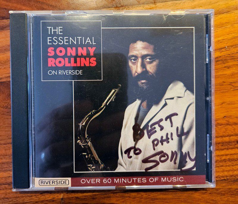 CDs: CD Jazz: Sonny Rollins "The Essential" mit Unterschrift – Gebraucht aus Zürich von phillyboy2007