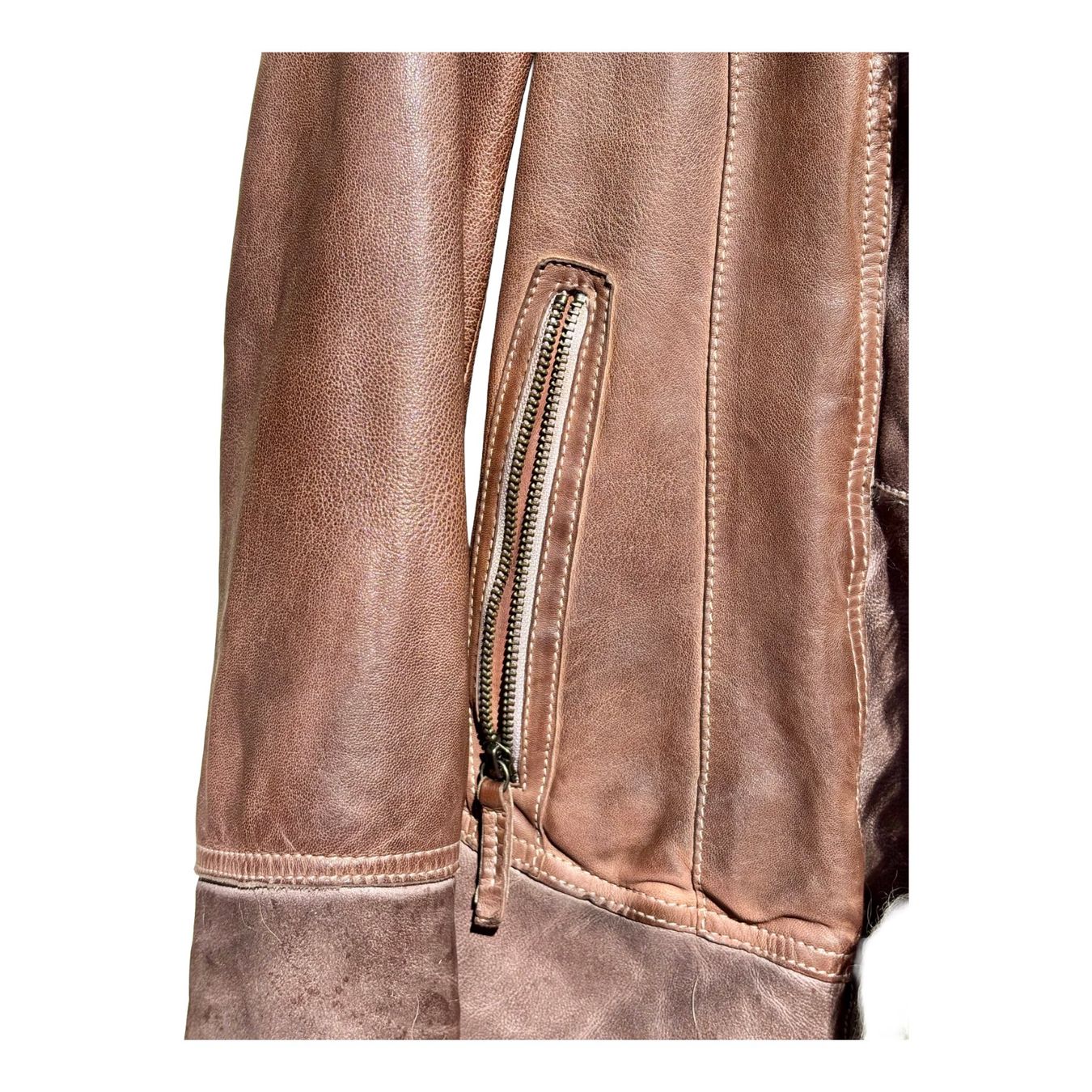 Giacche: Brown GMS-75 Shearling Leather Jacket (Size XS) – Usato da Arlesheim venduto da stmoritzbaby 3
