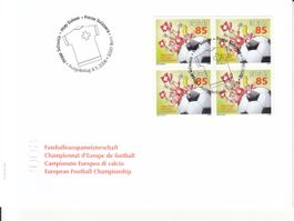 SBK 1275A im 4er-Block FDC