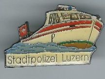 Stadtpolizei Luzern Schiff, Pin