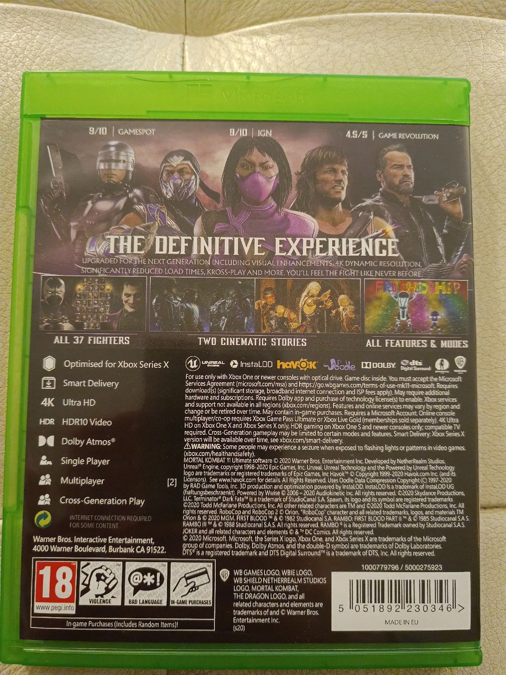 Spiele: Mortal Kombat 11 Ultimate - XBox – Neu (gemäss Beschreibung) aus Romanshorn von  1
