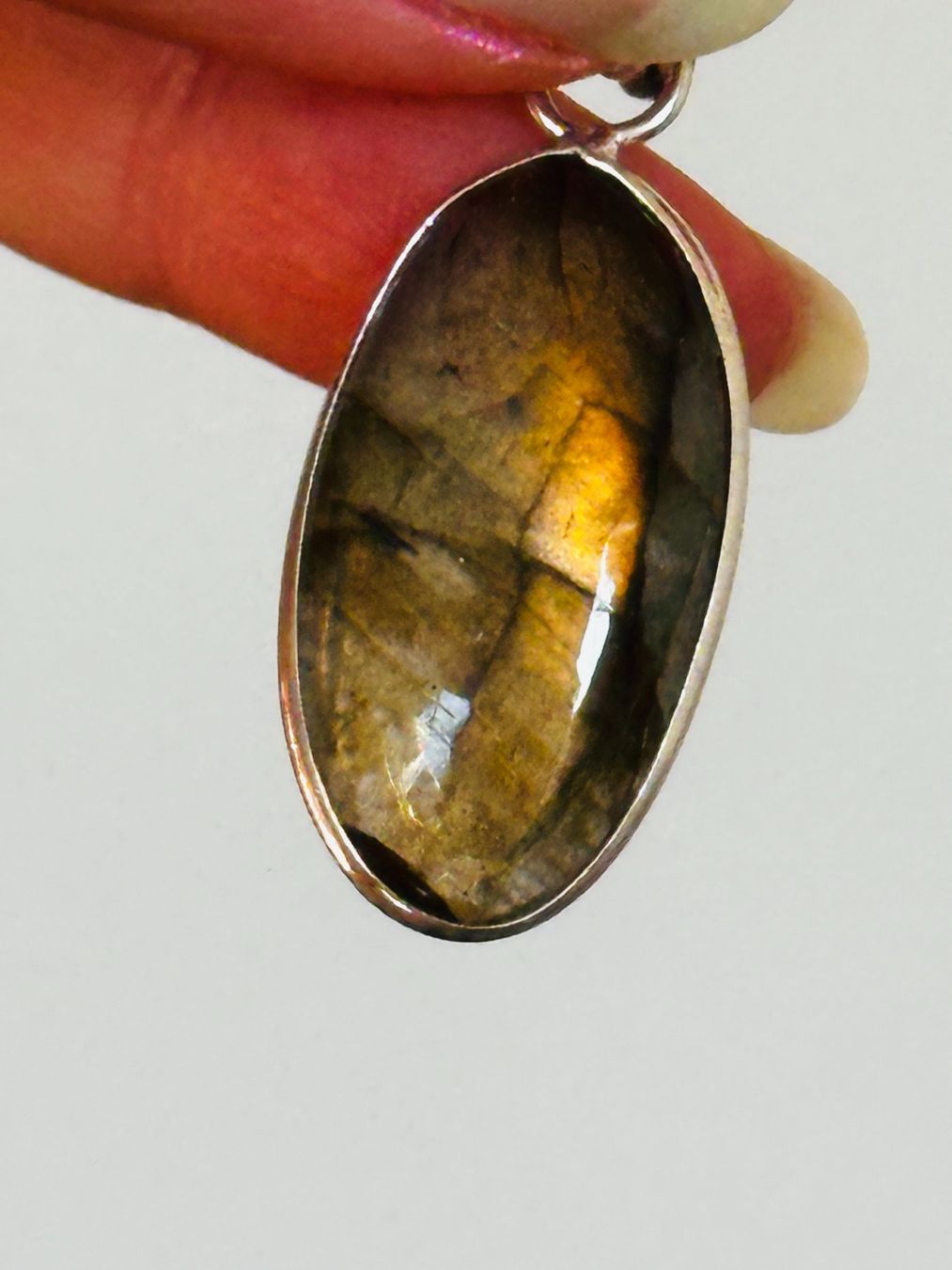 Catenine: Labradorite Gemstone Handmade Jewelry necklace – Nuovo e nell'imballaggio originale da Genève venduto da AGBERG 7