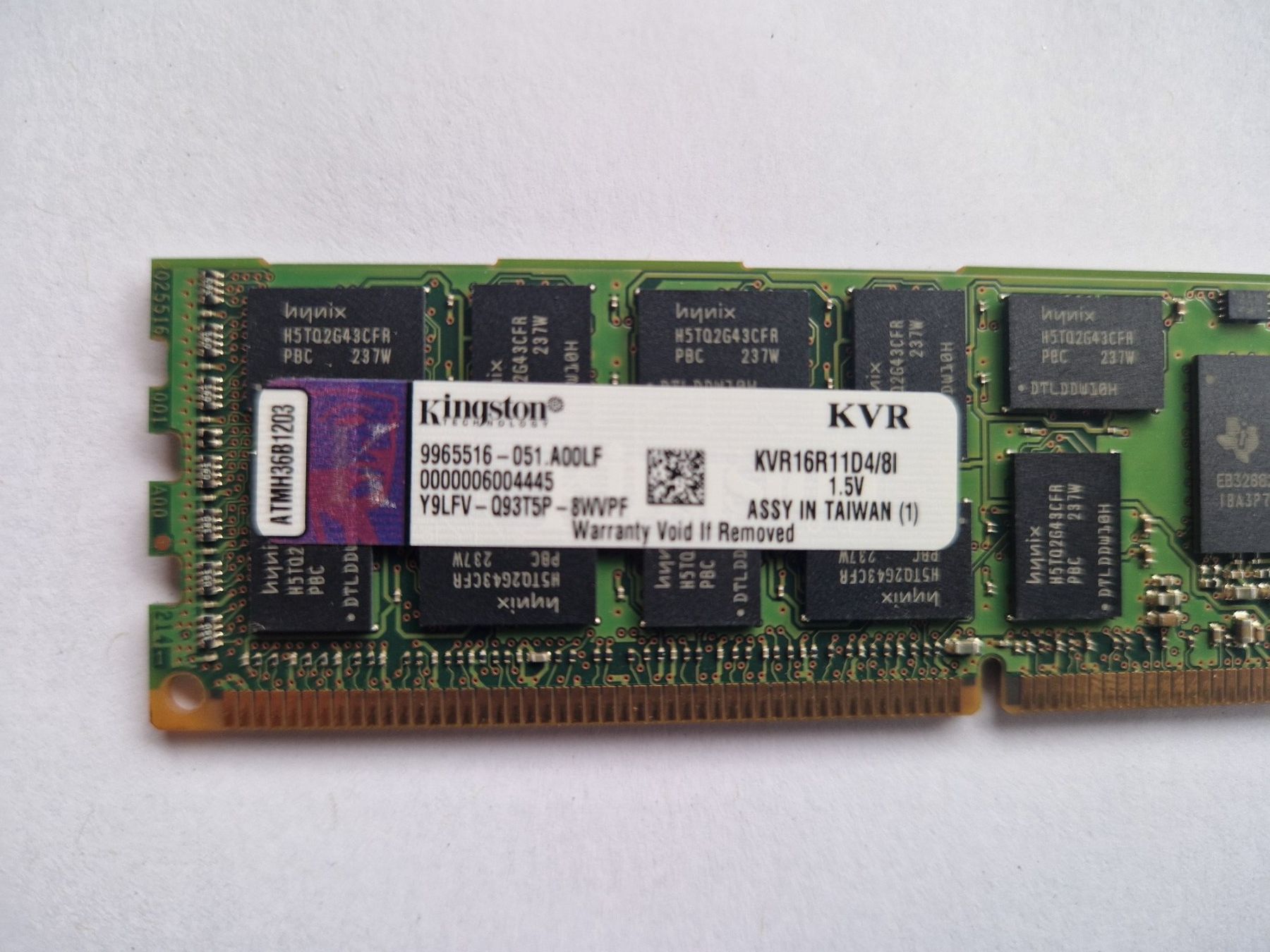 PCs: 8GB DDR3 RAM Kingston 1600MHz ECC – Gebraucht aus Aadorf von Sundg 1