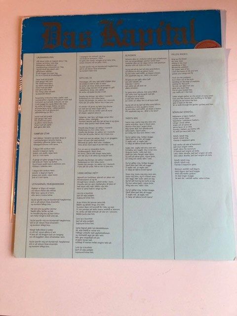Dischi in vinile: Das Kapital – Usato da Aarwangen venduto da Jukebox3 5