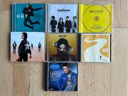 Diverse CDs Bruno Mars, Mark Forster, Luca Hänni pro Stück