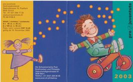 CH 2003, Markenheftchen Pro Juventute Kinderrechte