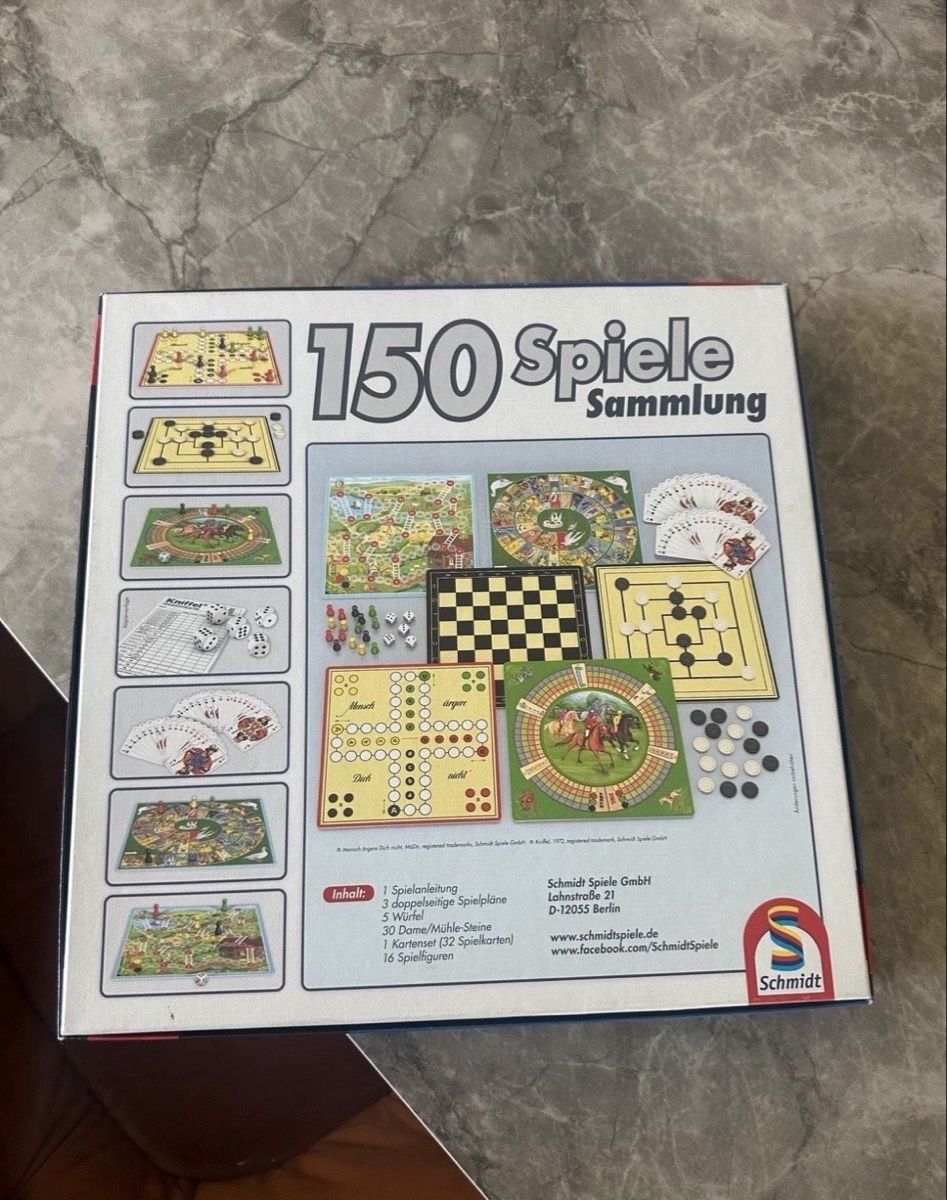 Giochi: 150 Spiele Sammlung Schmidt – Usato da Balgach venduto da ren_xy57 1