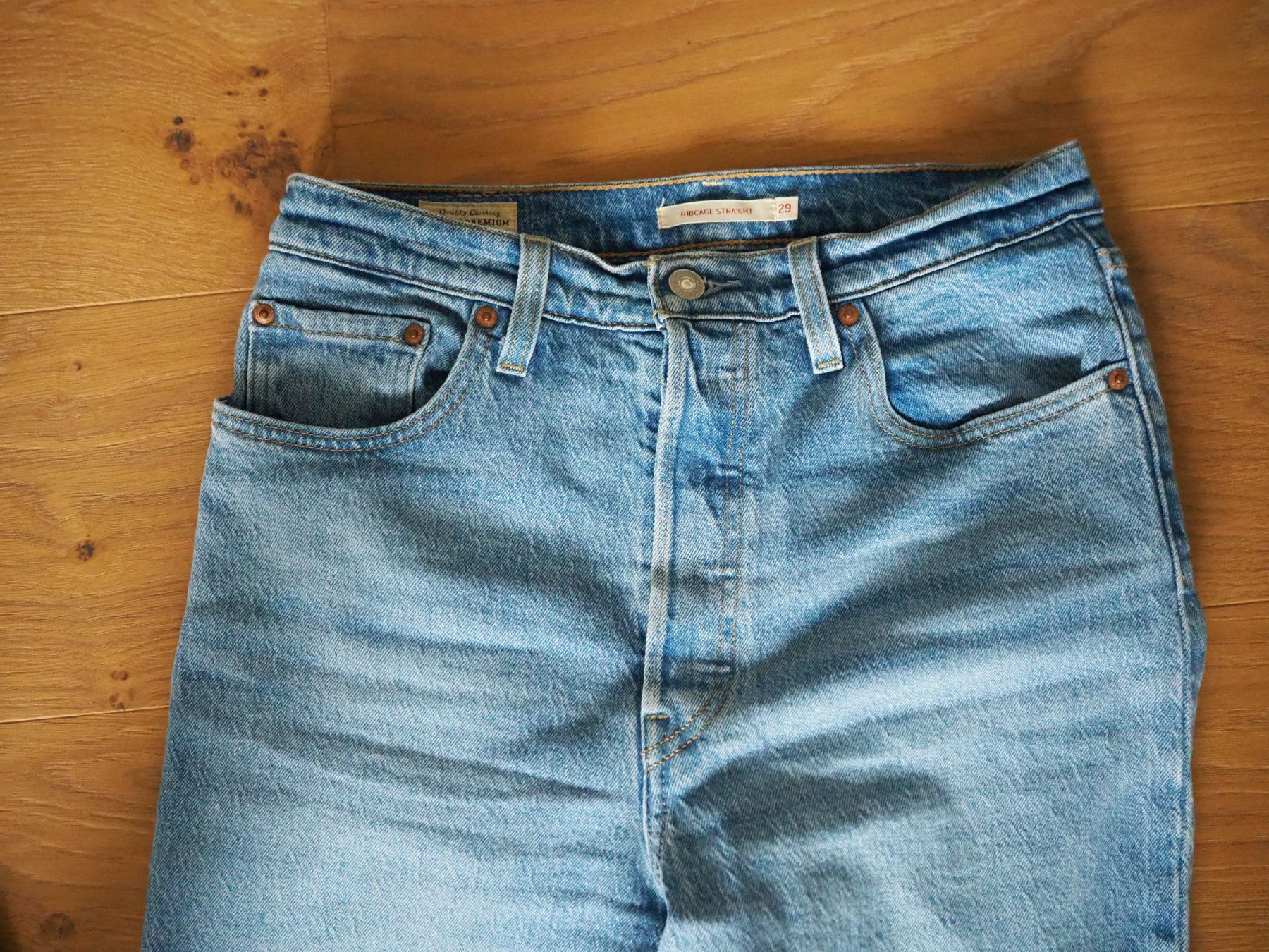 Levi's Jeans: Levis Ribcage Straight Jeans Gr. 29/32 – Usato da Zürich venduto da snowow 2