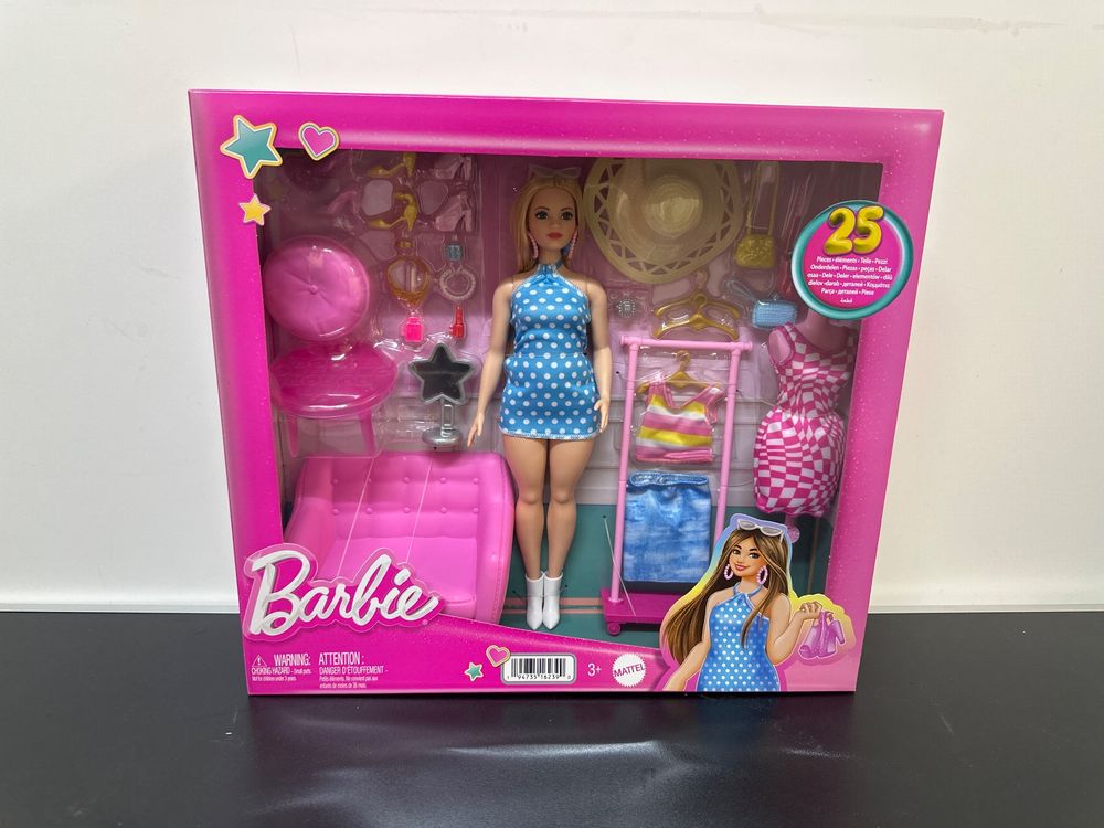 4-teiliges Puppen Zubehör Set - Coole Brille, Schuhe & Kopfhörer Für 15cm/17cm Puppen