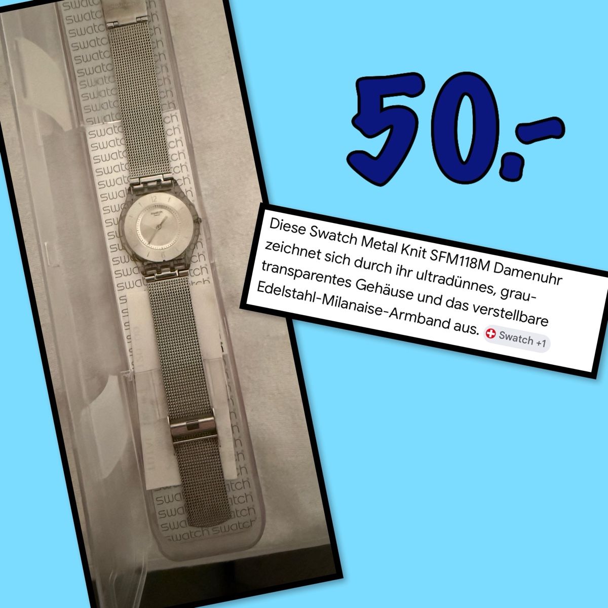 Swatch Orologi: Swatch Skin  – Usato da Thun venduto da Dana5