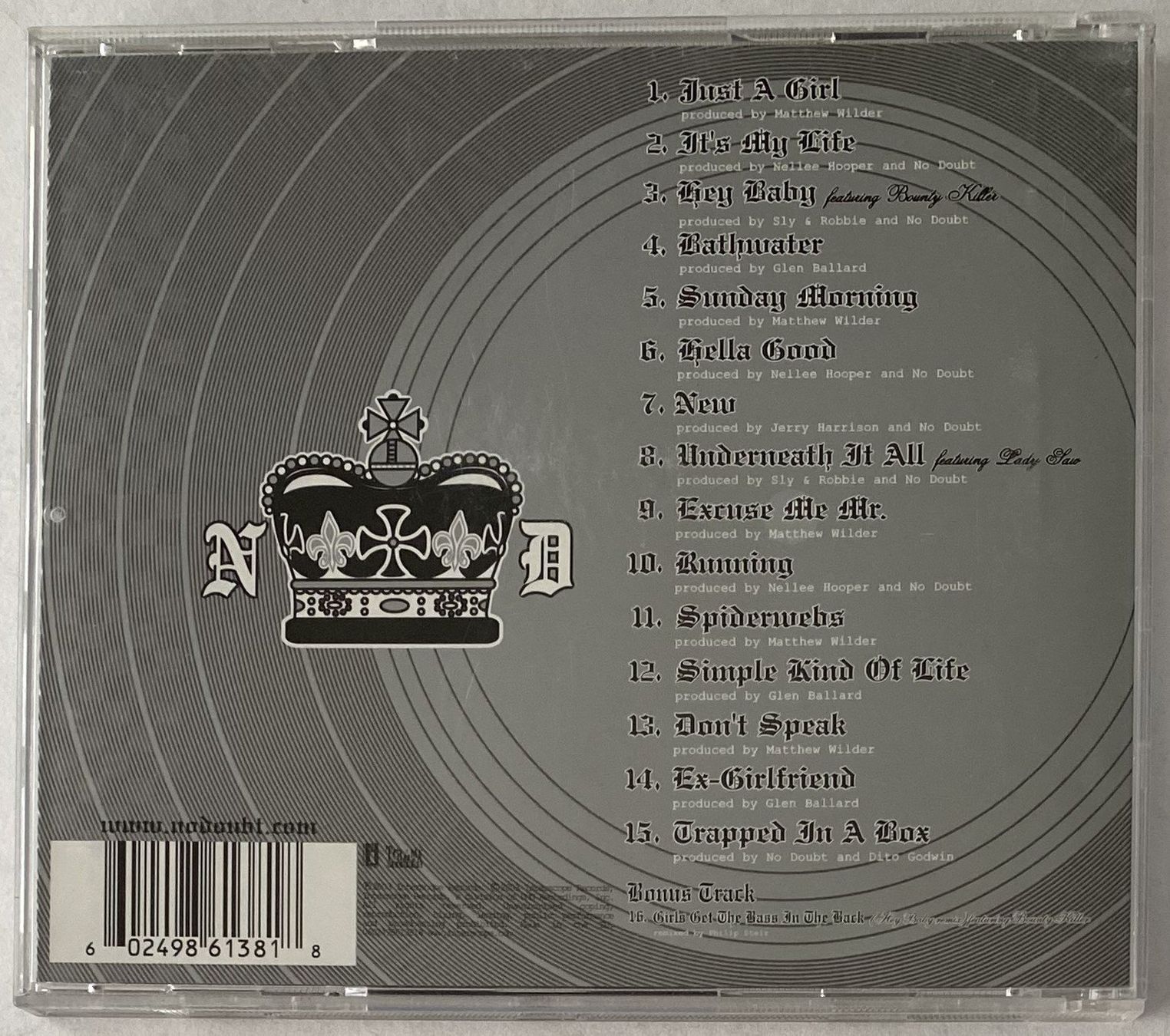 CD: No Doubt, The Singles 1992 - 2003 – Usato da Flums venduto da Asquillo 1