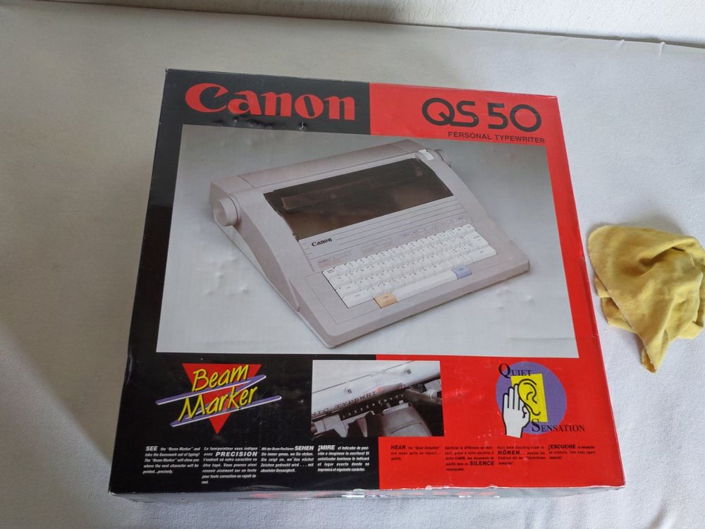 Nastro Di Correzione Per Macchina Da Scrivere Canon QS 50 - 5 Pezzi, Nastrofabrik Original, Lift Off Tape