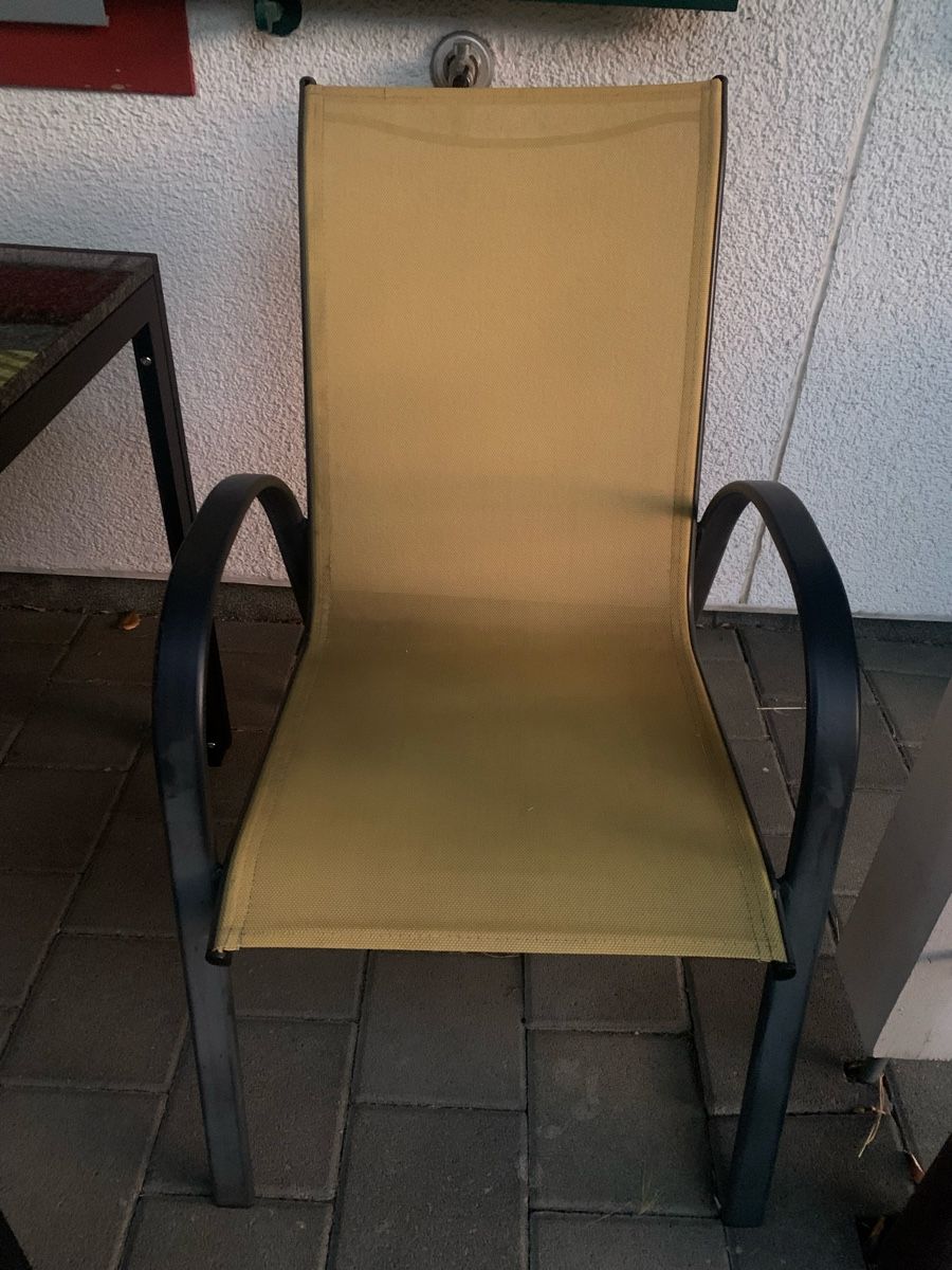 Sedie: **3 Gartenstühle orange & gelb** – Usato da Ehrendingen venduto da Anni_89 3