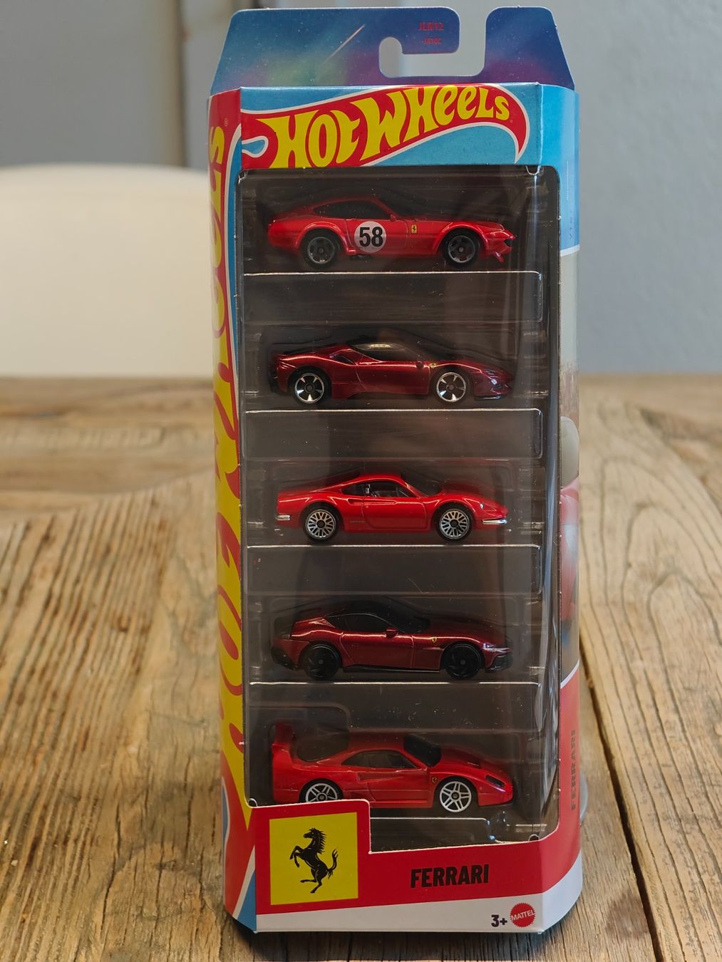 Hot Wheels Modellautos: Hot Wheels Ferrari 5er Pack – Neu und originalverpackt aus Flaach von ste_7cwf