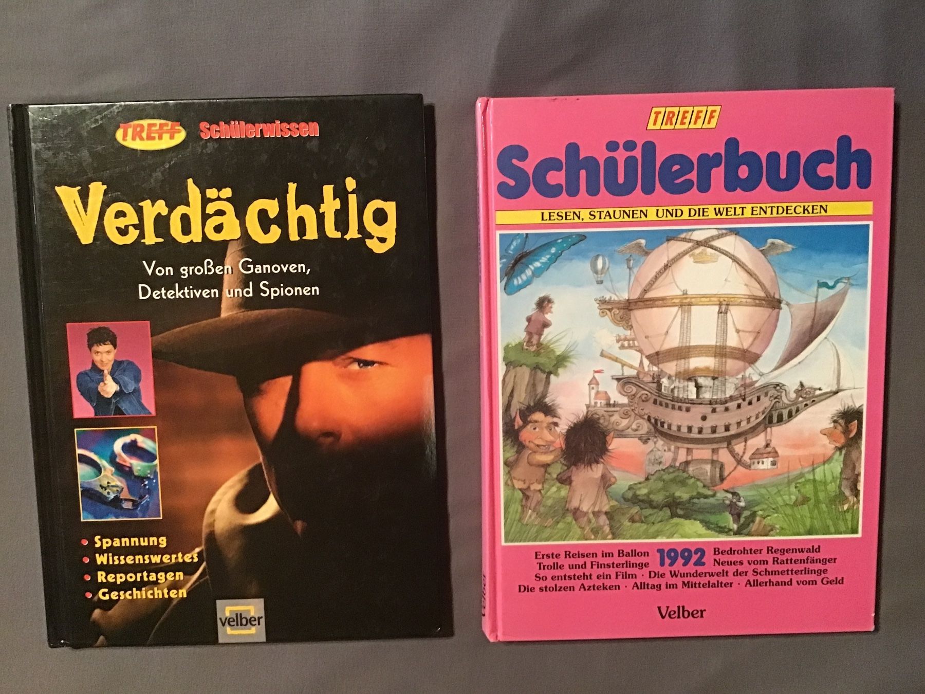Libri: Zwei Kinderbücher: Verdächtig & Schülerbuch - 1992 – Usato da Rüti ZH venduto da Wernika1