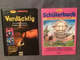 Zwei Kinderbücher: Verdächtig & Schülerbuch - 1992