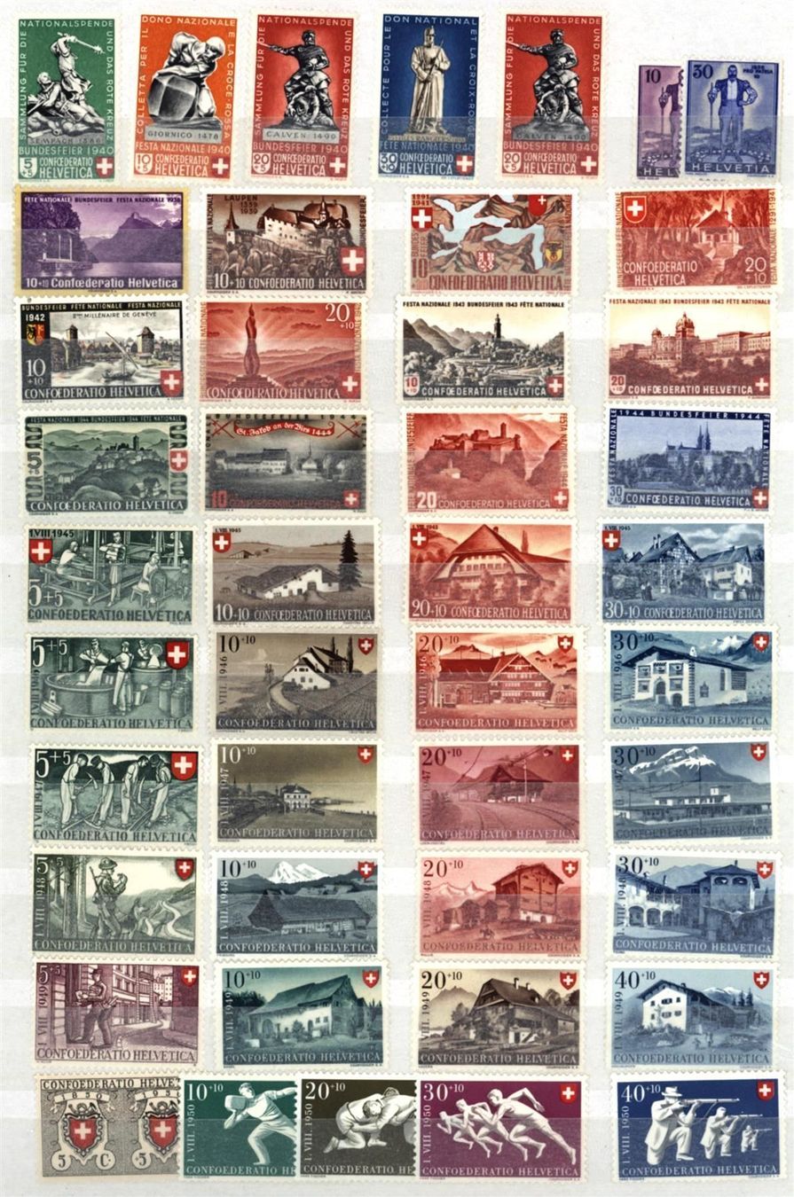 Tutti i francobolli: PP SLG ** -1963 mit 2 Vorläufern(PP907) – Nuovo (secondo la descrizione) da Seuzach venduto da Harri19 1