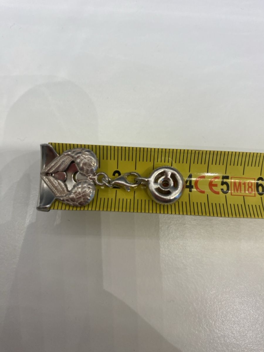 Thomas Sabo Anhänger: Thomas Sabo Silberner Engel-Herz Charm Anhänger – Gebraucht aus Ottikon von Toca0 1