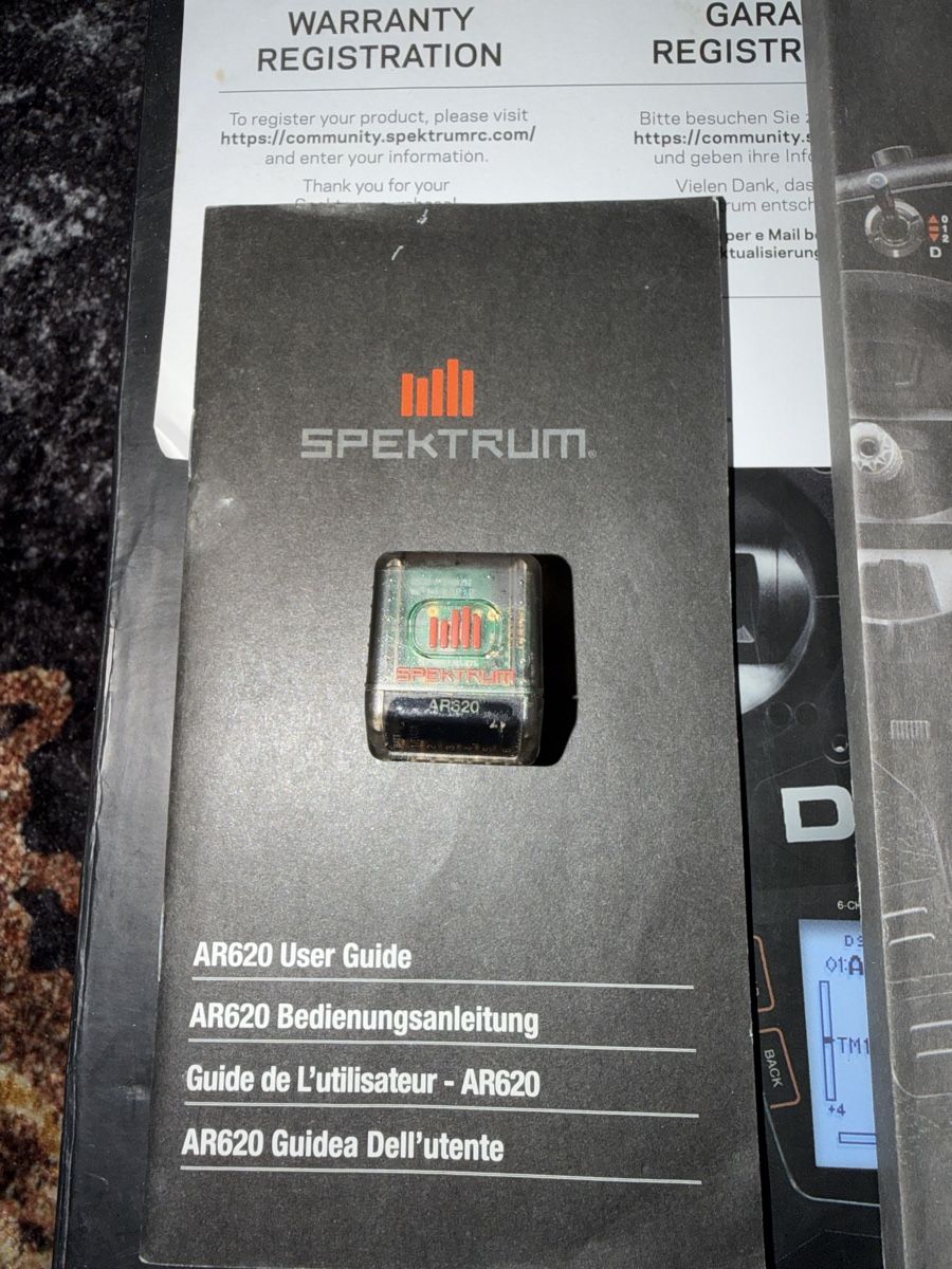 Spektrum Telecomando: Spektrum DX6e transmitter/ Spektrum AR620 Receiver / +Servos – Nuovo (secondo la descrizione) da Glattbrugg venduto da ele_dj5t 1