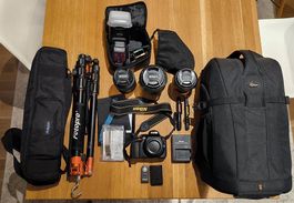 Nikon D5300 Einsteiger Set mit viel Zubehör