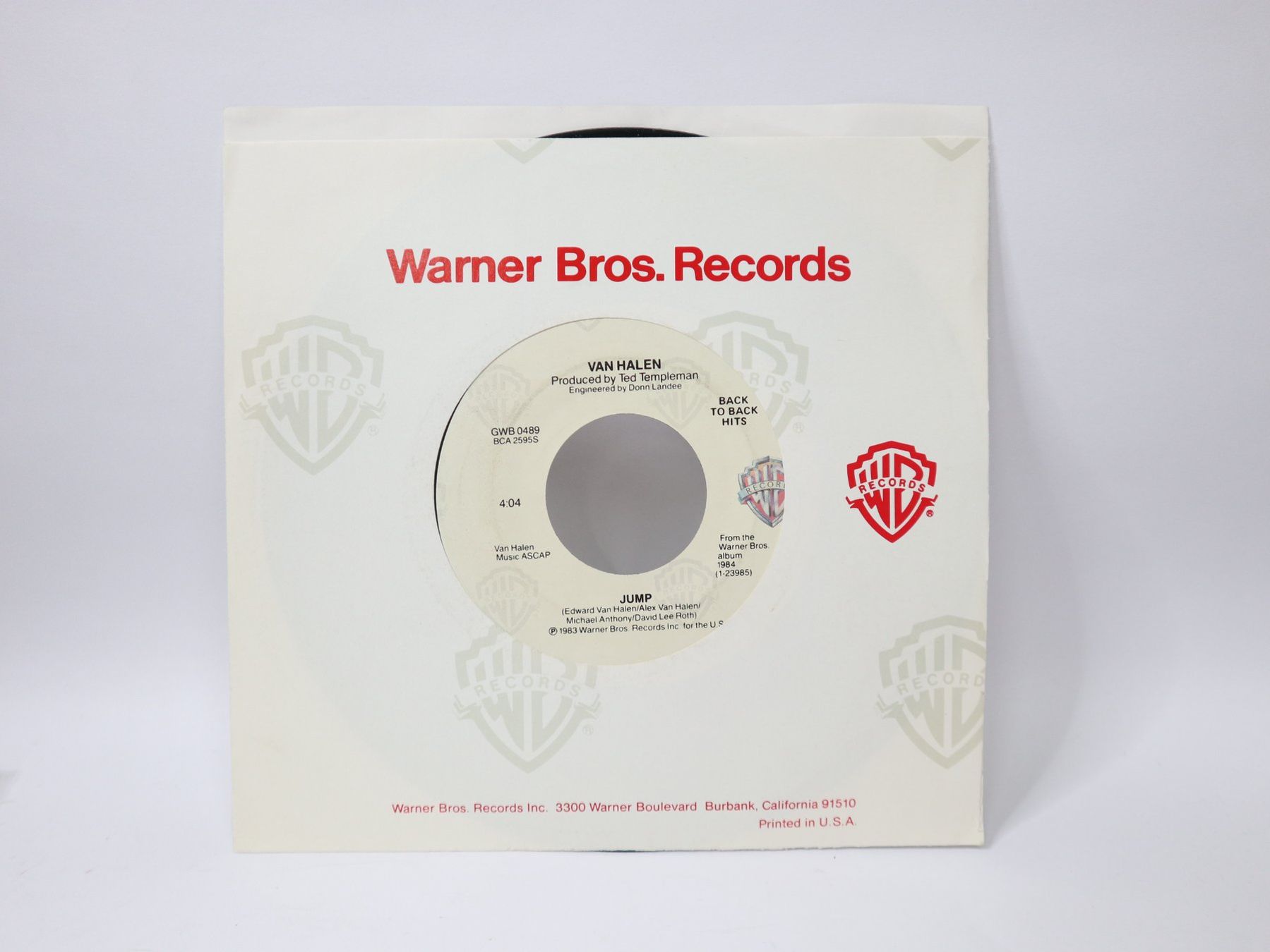 Schallplatten: Vinyl Single Van Halen, Jump für Jukebox – Gebraucht aus Eschenbach SG von Astalavista