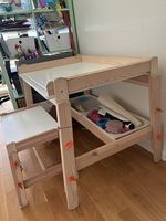 Table/bureau et banc enfant - IKEA Flisat