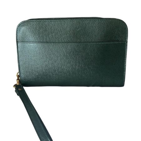 Ab 1 Fr, Louis Vuitton Baikal Pochette in Epicea Taiga-Leder