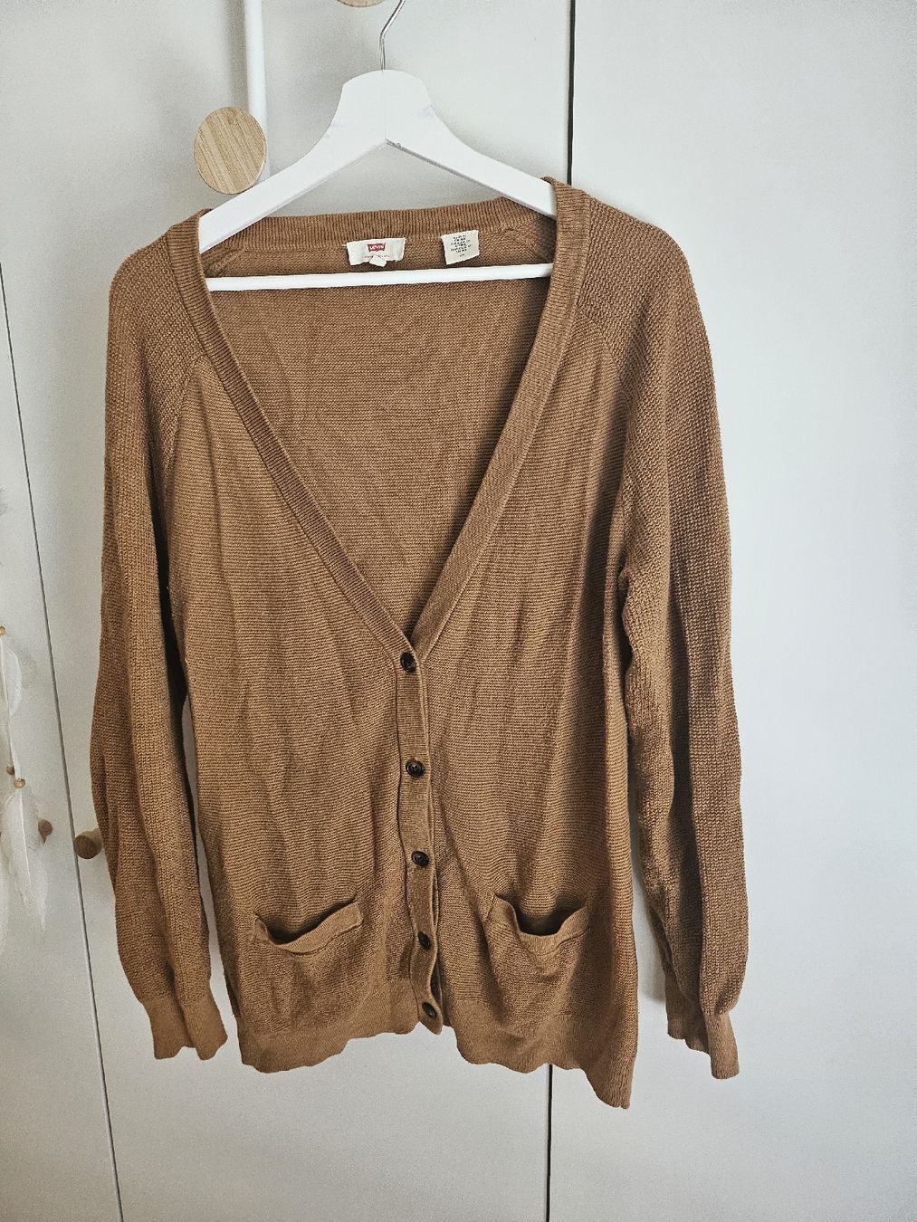 Levi's Vestes: leichter Cardigan Levis gr.L ocker – D'occasion à Allschwil par na.wi.90 1