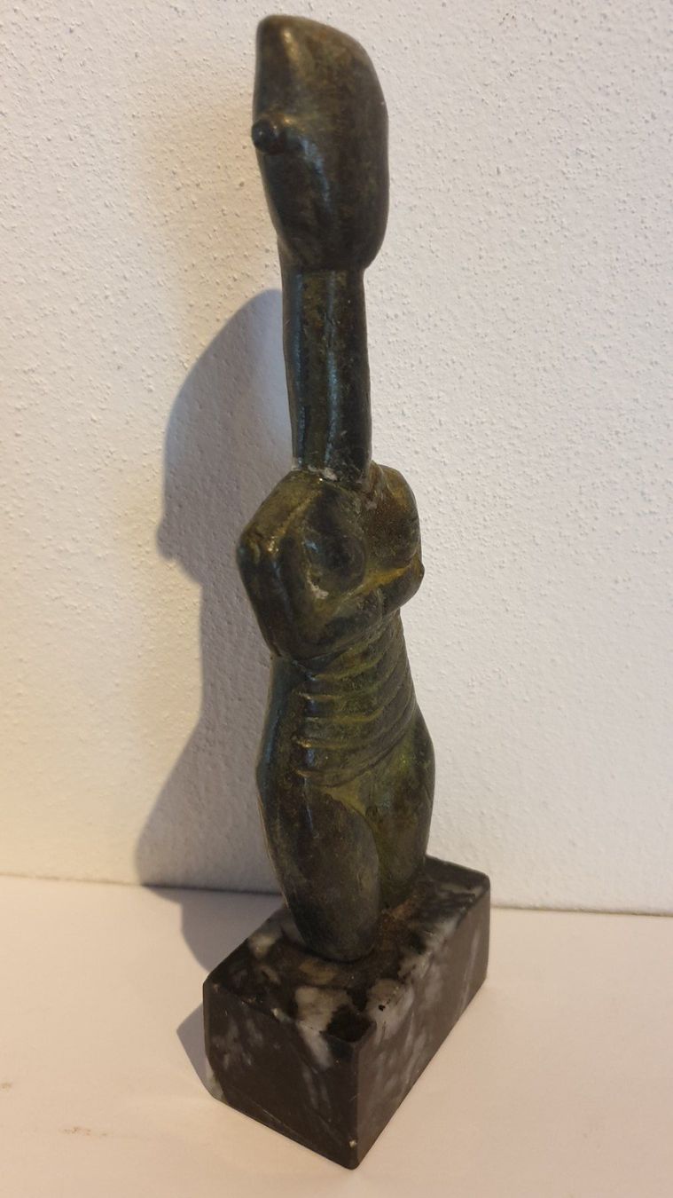 Sculture & Statue: Kykladenidol Skulptur. Griechenland. – Usato da Goldach venduto da armando_r 2