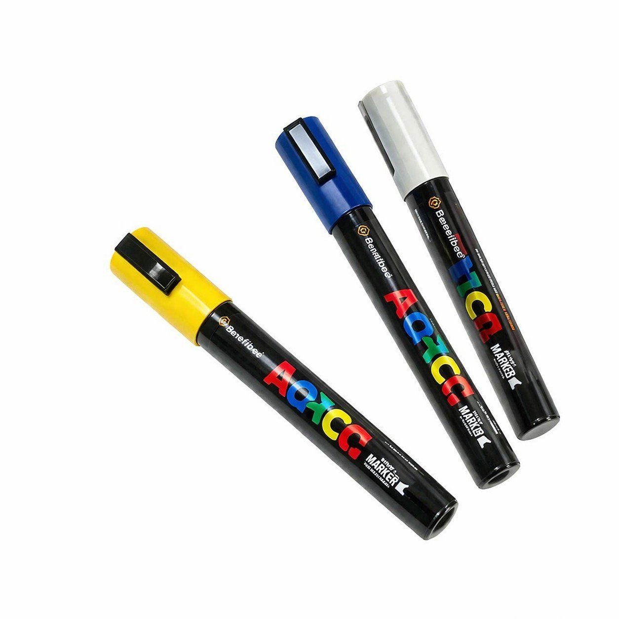 Bienenhäuser: 3 Stk. Posca Königinnen Markierungsstift Zeichenstift – Neu und originalverpackt aus Kottwil von Crazyrolf
