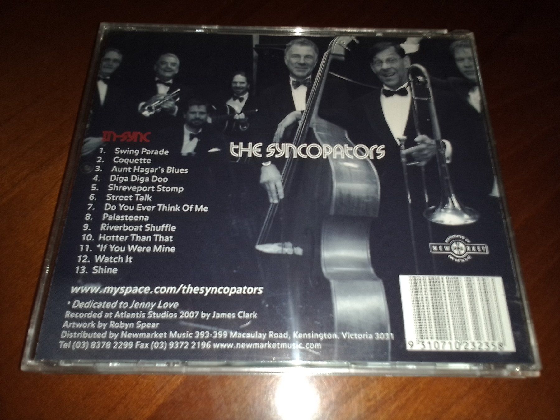 CD: The Syncopators - In-Sync, D18, CD – Usato da Sessa venduto da discoverymedia 1