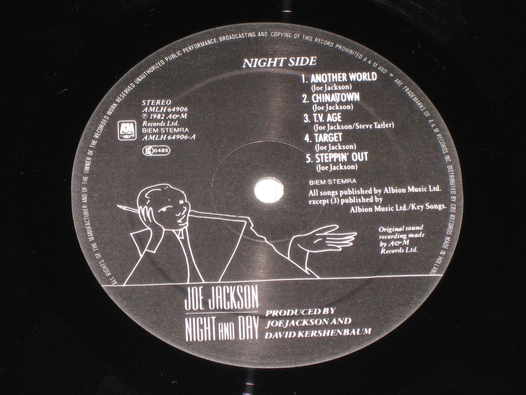 Dischi in vinile: LP - JOE JACKSON - NIGHT AND DAY – Usato da Steckborn venduto da Quo7 2