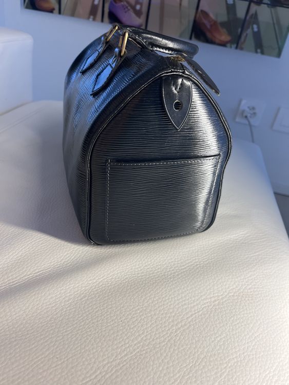 Louis Vuitton Borse da donna: Sac à main Louis Vuitton Speedy 25 cuir épi noir – Usato da Sugiez venduto da Vuitton_for_life 3