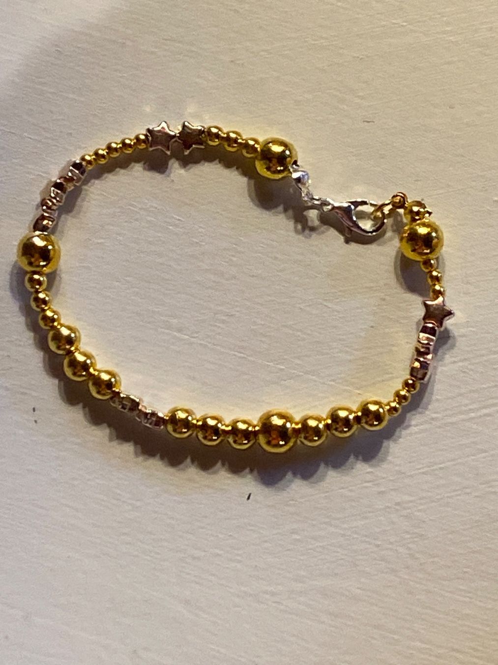 Bracciali & Braccialetti: ARMKETTE PERLEN,GOLD-SILBER – Nuovo e nell'imballaggio originale da Meienried venduto da ManuelaBoutique 1
