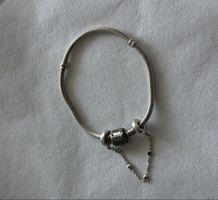 Original Pandora Armband mit Stopperkette