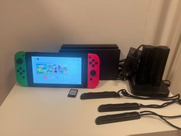 Nitendo Switch inkl. Zubehör + Garantie