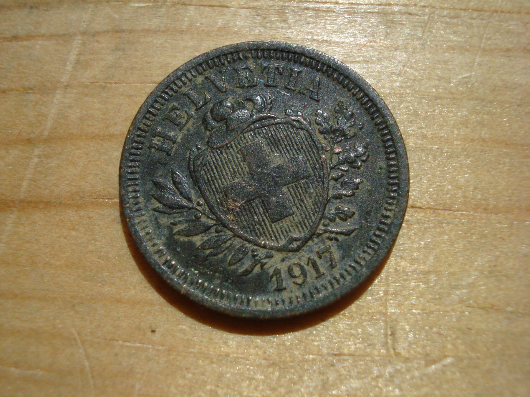 Tutti le monete: (N2) 1 Rappen 1917 – Usato da Erlach venduto da Net-Coins