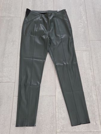 Hose, Kunstlederhose, Blue Fire