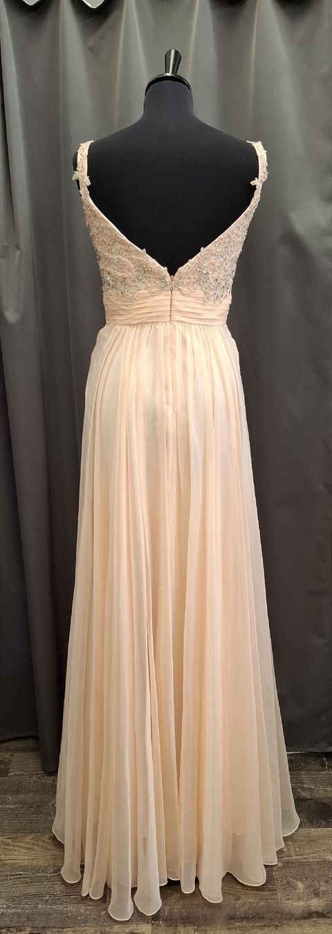 Vestiti: Lachsfarbenes Abendkleid – Nuovo (secondo la descrizione) da Uster venduto da VMT. 3