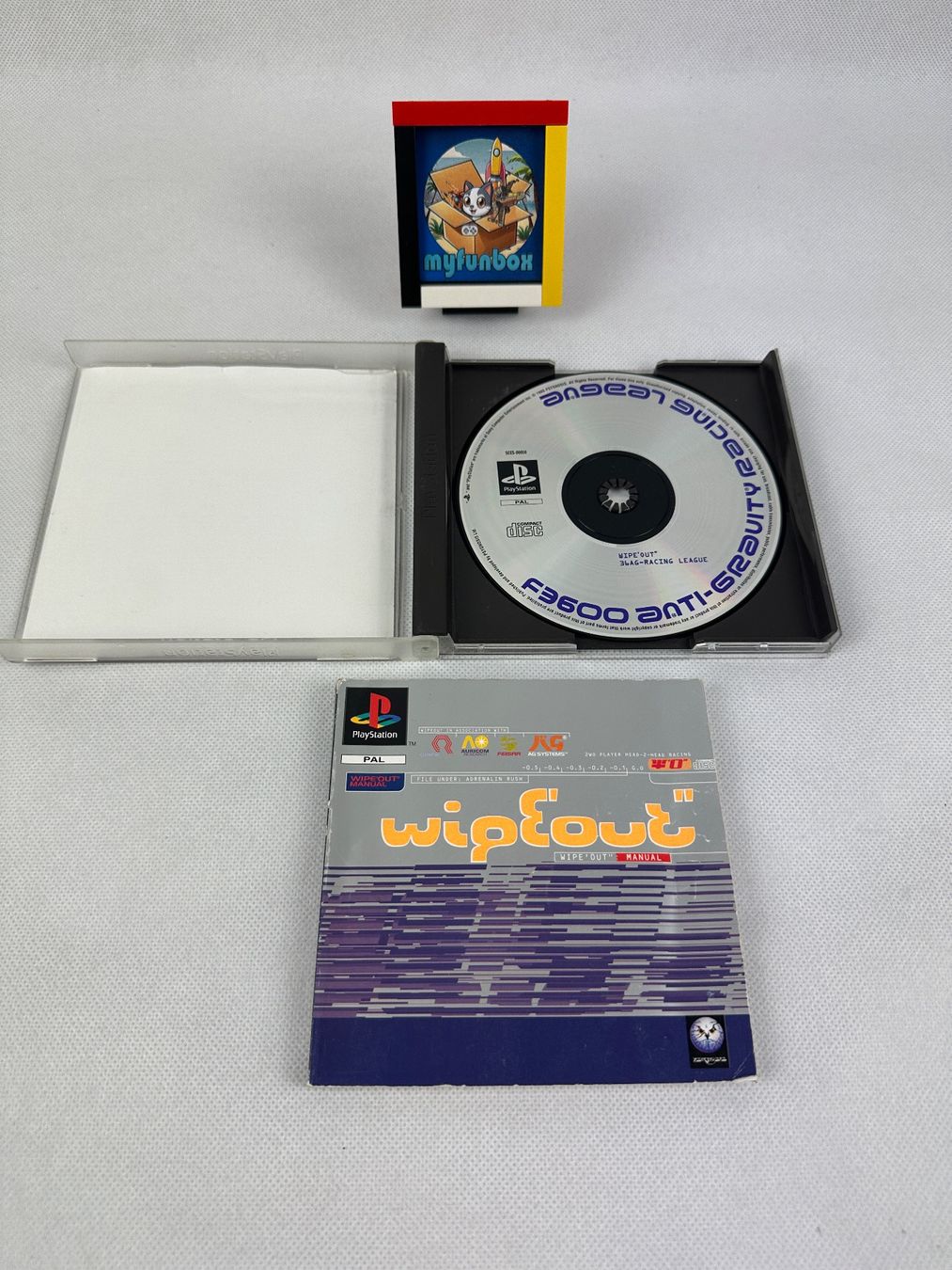 Giochi: Playstation 1 PSX  PS1 WipEout – Usato da Kappel SO venduto da MyFunBox 2