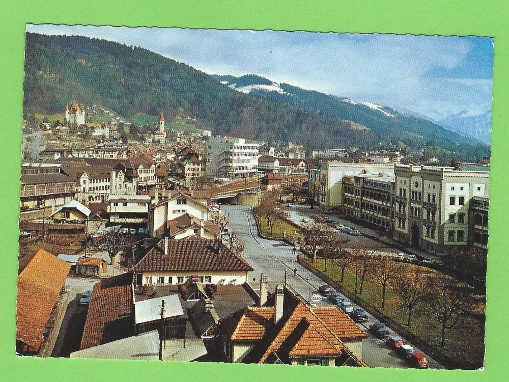 Cartoline postali: Thun und Hauptkaserne – Usato da Zürich venduto da t24_de