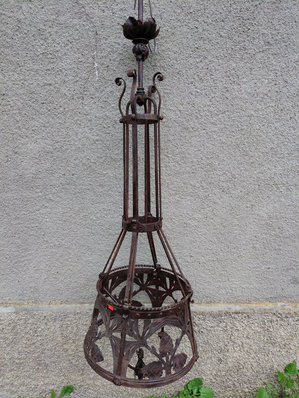 Lampade: Ancien lustre à gaz – Usato da Noiraigue venduto da pel_ny7d