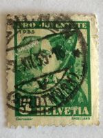 Nr.J 73  mit Stempel